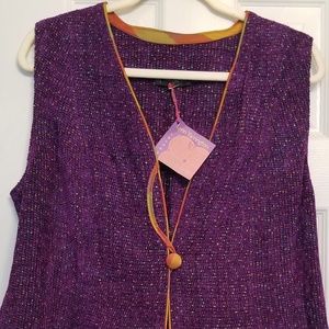 Lynn Yarrington Hand Woven Vest
